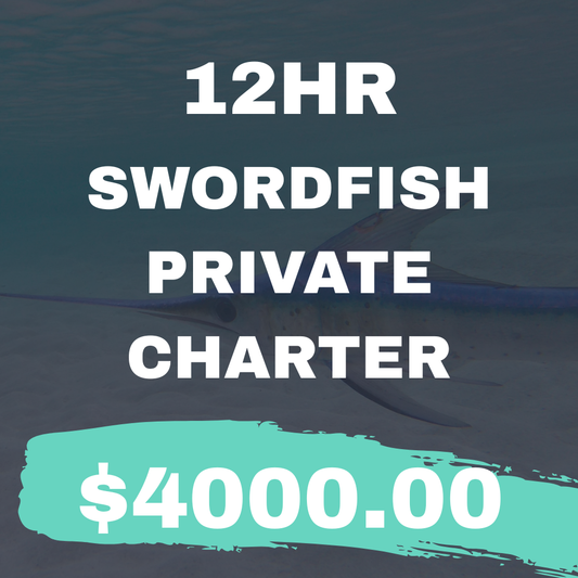 12Hr Swordfish Private Charter